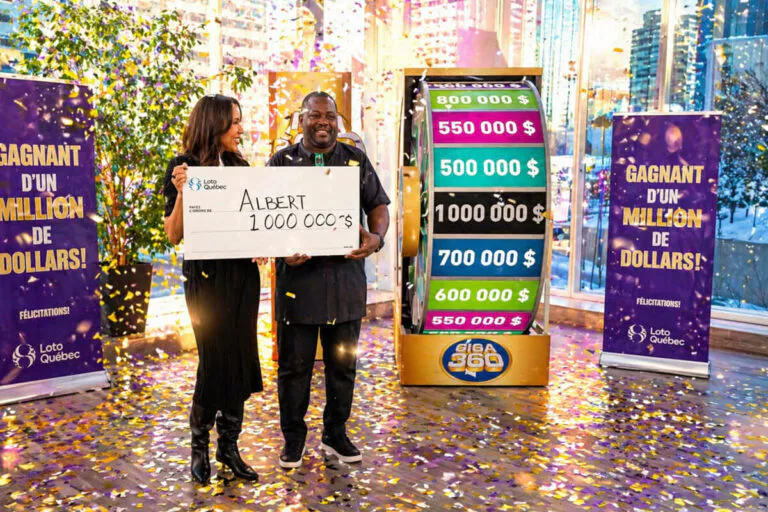 Canada : « c’est le rêve de toute personne » : il devient millionnaire à la roue du Giga 360