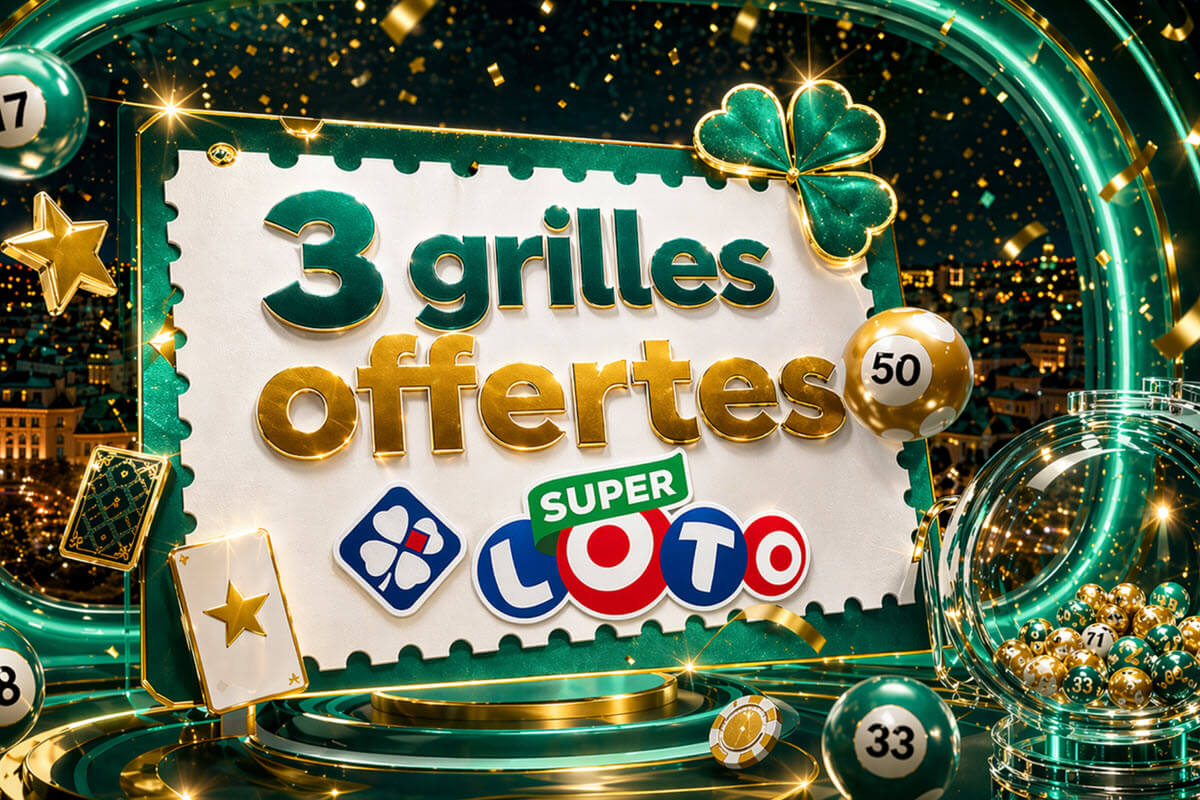 Super Loto FDJ : un code promo exclusif permet de débloquer 10 € offerts avant ce soir