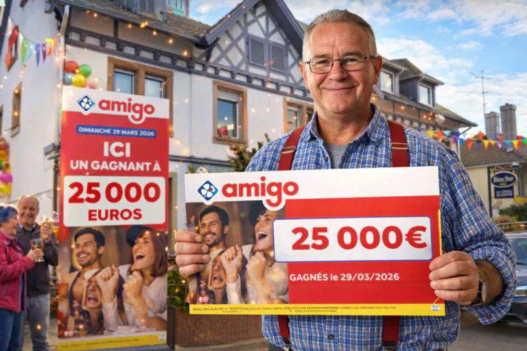 FDJ : un joueur discret de Mulhouse n&rsquo;est pas passé inaperçu en empochant 25 000 euros à Amigo