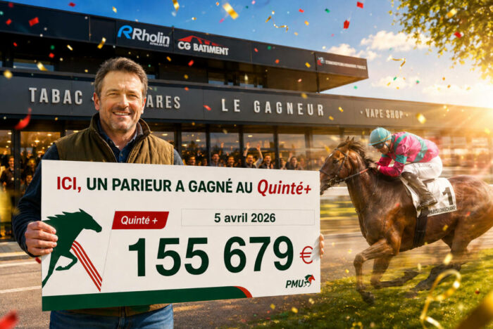 PMU : un parieur Quinté+ de Seysses mise 2€ et rafle plus de 155 000 € sur une course imprévisible