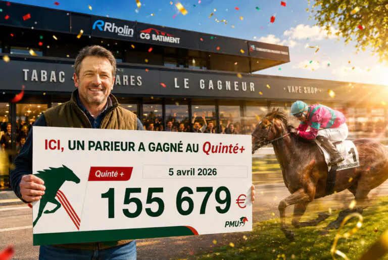 PMU : un parieur Quinté+ de Seysses mise 2€ et rafle plus de 155 000 € sur une course imprévisible