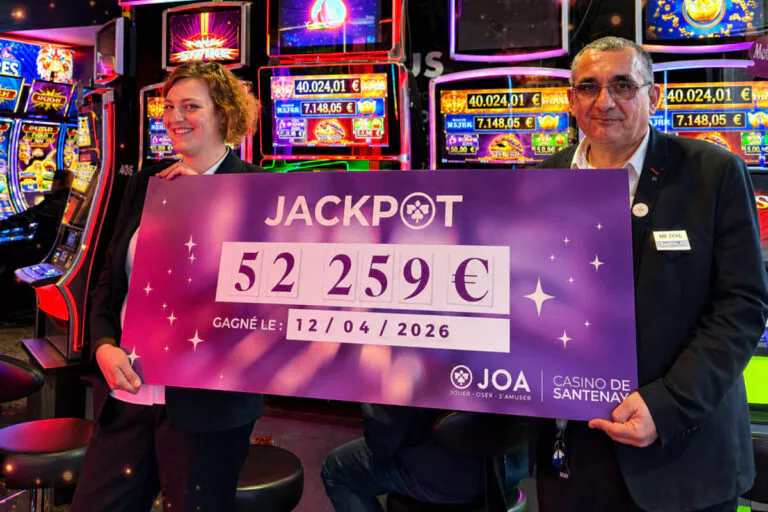 Casino de Santenay : 68 centimes misé, 52 000 € remporté, le coup de folie de cette joueuse