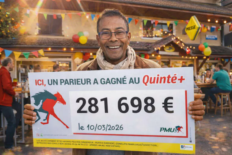 PMU : un habitué mise 3 € au Quinté+ et décroche plus de 280 000 € en Haute-Savoie