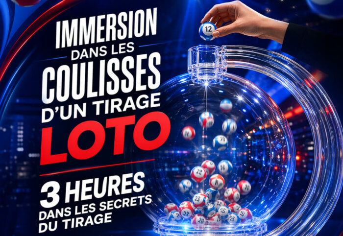 Loto : coulisses d&rsquo;un tirage, découvrez ce qui se passe 3 heures avant