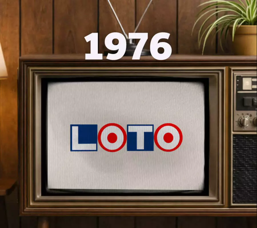 Le premier logo Loto en 1976
