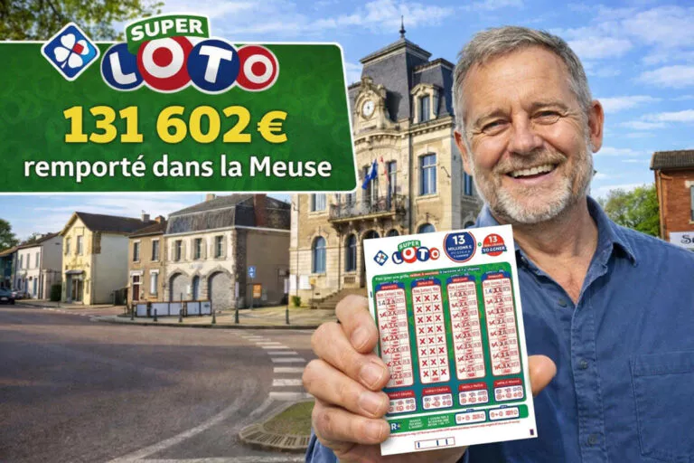 Super Loto du Vendredi 13 : à un cheveu du jackpot, il repart avec une somme de 131 602 € en Lorraine