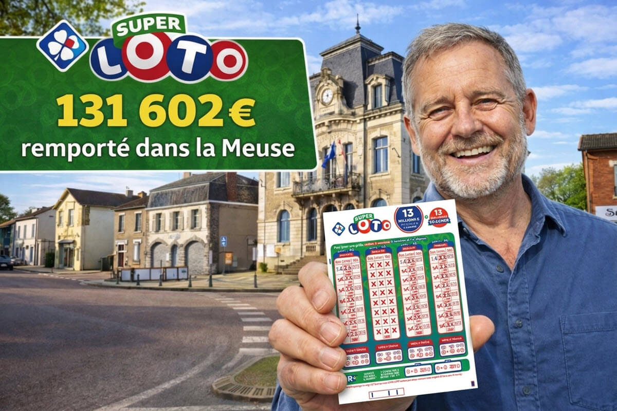 Super Loto du Vendredi 13 : à un cheveu du jackpot, il repart avec une somme de 131 602 € en Lorraine