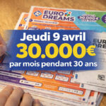 Résultat EuroDreams du jeudi 9 avril 2026 : les numéros gagnants du tirage