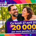 Résultat EuroDreams du lundi 27 avril 2026 : les numéros gagnants du tirage