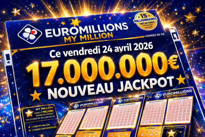 Résultat EuroMillions du mardi 24 avril 2026 : les numéros gagnants du tirage