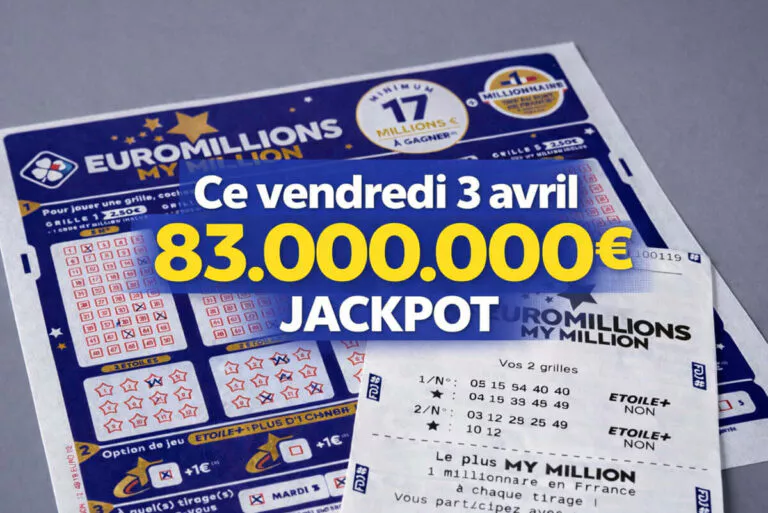 Résultat EuroMillions du vendredi 3 avril 2026 : un millionnaire en outre-mer au tirage