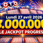 Résultat Loto FDJ du lundi 27 avril 2026 : 2 joueurs trouvent 5 numéros et remportent 65 209€