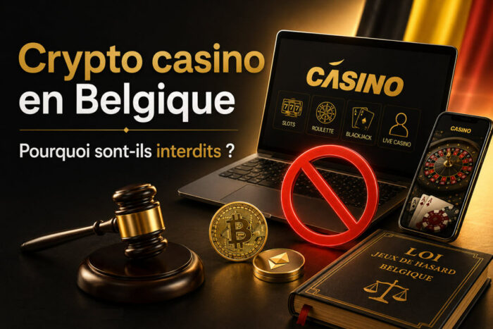 Crypto casino en Belgique : vous risquez jusqu&rsquo;à 25 000 € d&rsquo;amende sans le savoir sur ces casinos en ligne illégaux