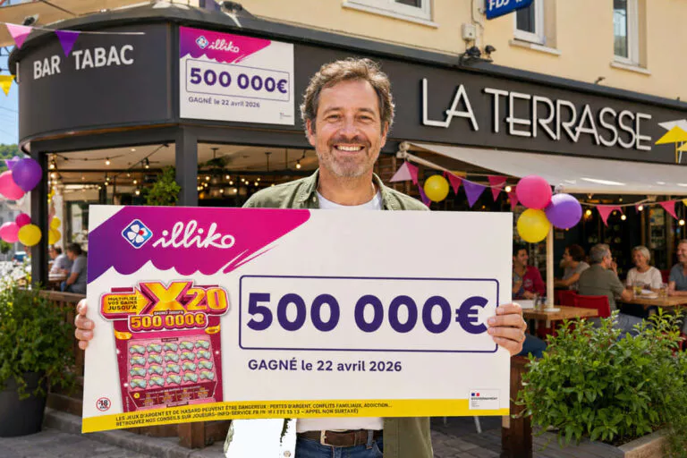 FDJ : il gratte un ticket X20 et gagne 500 000 € près du Havre