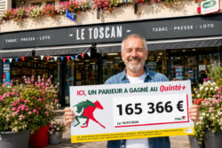 PMU : « Venir chez nous porte chance », il mise 2 € et rafle plus de 165 000 € à Lyon