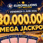 Mega Jackpot EuroMillions : super tirage du vendredi 5 juin 2026, jackpot à 130 millions d&rsquo;euros, tout savoir