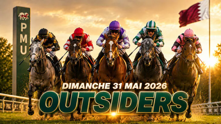 Quinté+ du dimanche 31 mai 2026 : les 5 outsiders qui peuvent créer la surprise du Prix du Jockey Club