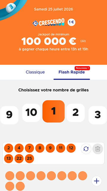 Accéder au flash rapide en 2 secondes