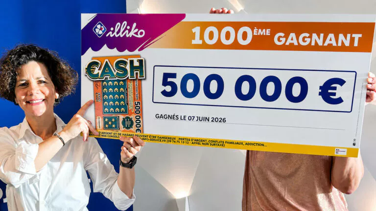 FDJ : le 1000e ticket Cash à 500 000€ remporté par une joueuse en Seine-Maritime
