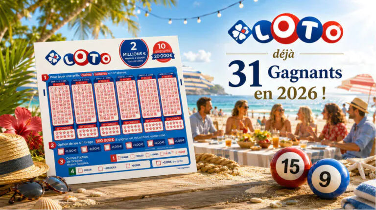 FDJ : les gagnants Loto en 2026, tous les grands jackpots remportés cette année