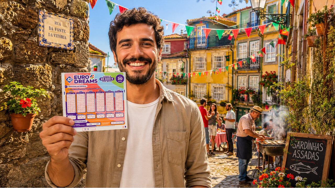 EuroDreams : près de Porto, un joueur décroche 20 000 € par mois pendant 30 ans