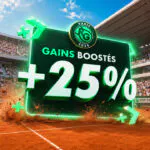 Bet365 et Roland-Garros : +25 % de gains boostés sur les quarts de finale