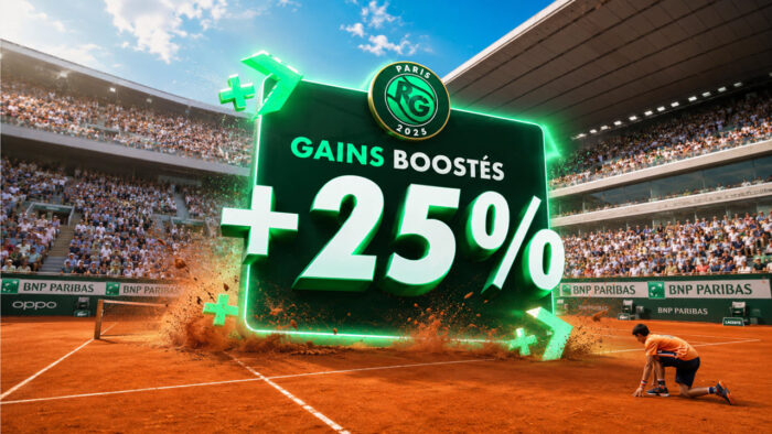 Bet365 et Roland-Garros : +25 % de gains boostés sur les quarts de finale