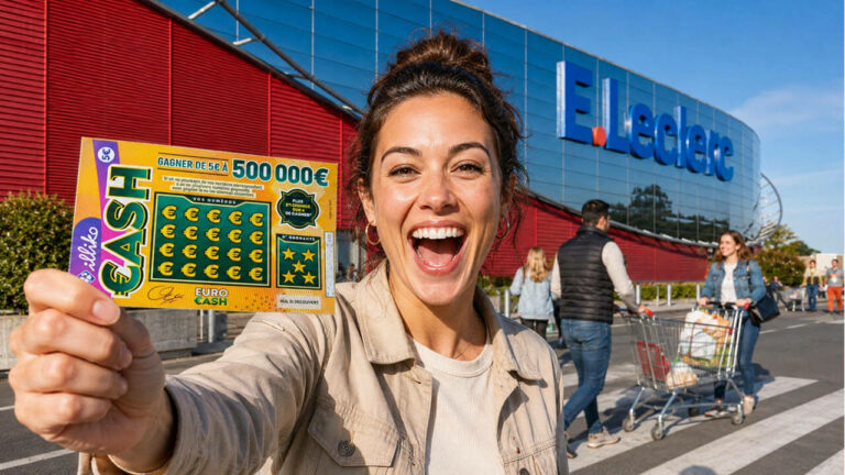 FDJ : dans le Nord, un ticket Cash à 5 € rapporte 100 000 € à un client d&rsquo;un Leclerc