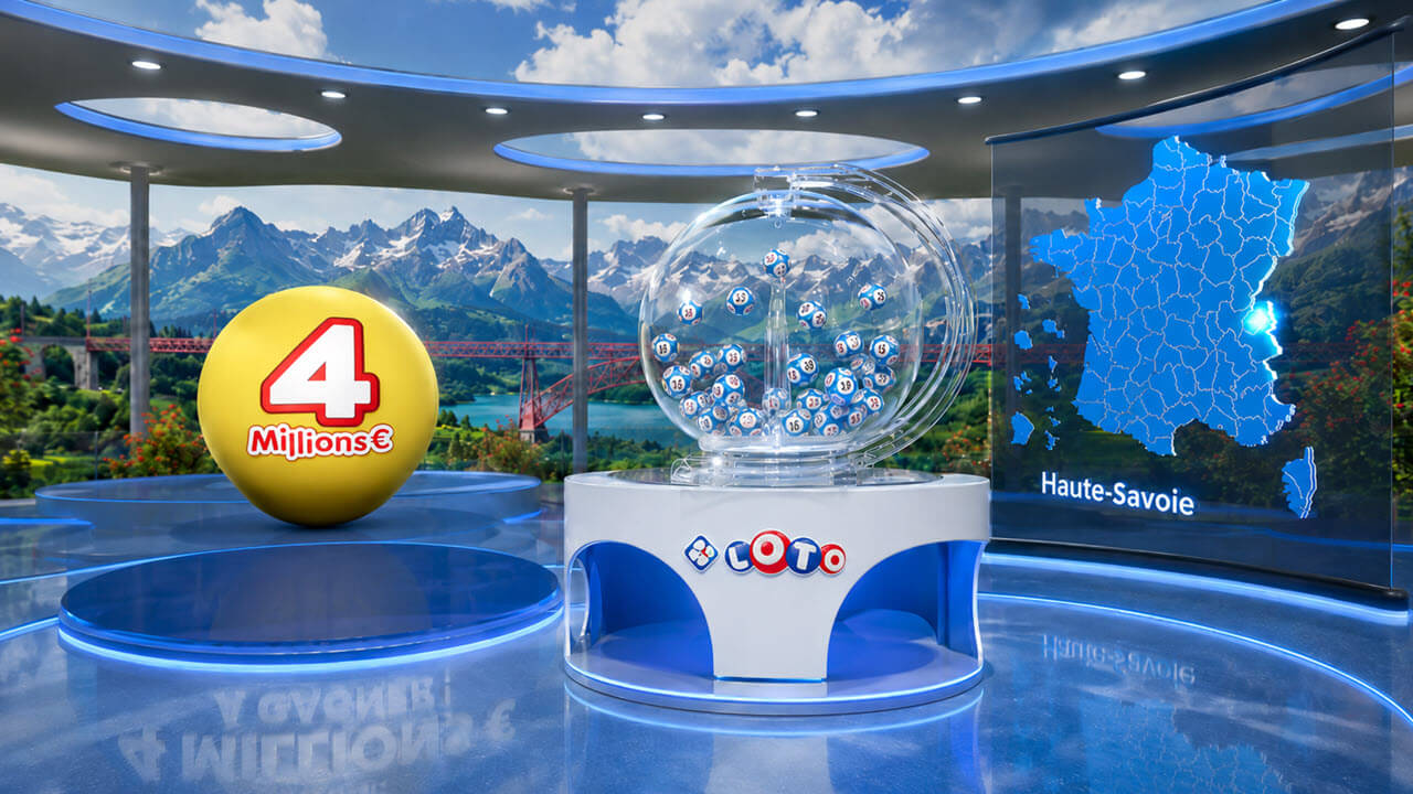 Loto : un joueur de Haute-Savoie rafle 4 millions d'euros, une première depuis 2022