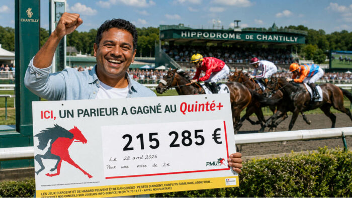 PMU : plus de 215 000 € remporté au Prix Chantilly, le 4ème jackpot de l’année à La Réunion