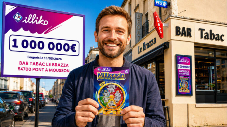 FDJ : un joueur empoche 1 million d&rsquo;euros en grattant un ticket gagnant de Millionnaire en Lorraine