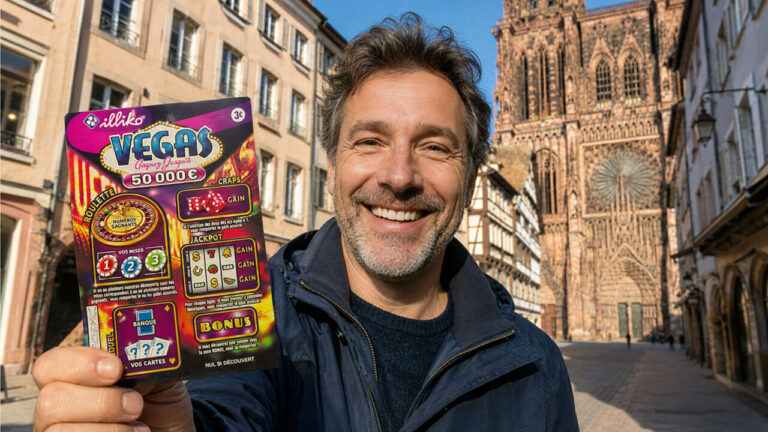 FDJ : un ticket Vegas à 50 000€ gratté à Strasbourg, un joueur remporte 16 666 fois sa mise
