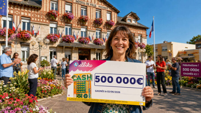 FDJ : le chiffre 1 lui rapporte 500 000 € au jeu CASH, cette habituée n&rsquo;en revient pas