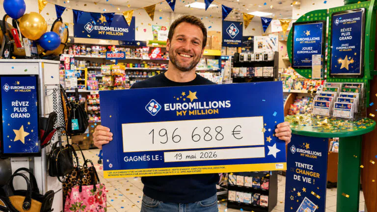 EuroMillions : un alsacien remporte près de 197 000 €, dont plus de 1200€ grâce à l&rsquo;option Etoile+