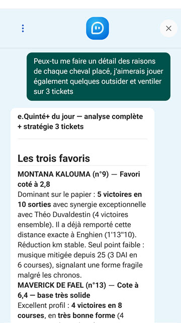 Aller plus loin avec des demandes précisent
