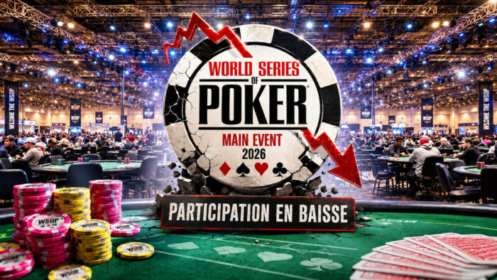 WSOP 2026 : le Main Event des WSOP recule pour la deuxieme annee d&rsquo;affilee