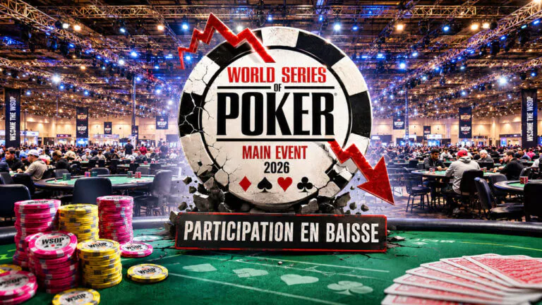 WSOP 2026 : le Main Event des WSOP recule pour la deuxieme annee d&rsquo;affilee