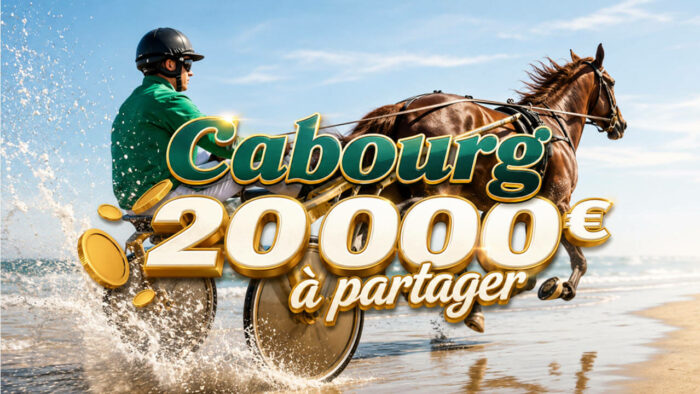 Cagnotte PMU PLAY de 20 000€ en pariant notamment sur le Quinté du jour
