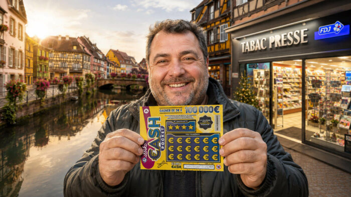 Cash Pocket : un ticket à 3 € et 100 000 € à la clé, ce joueur de Colmar a décroché le jackpot !