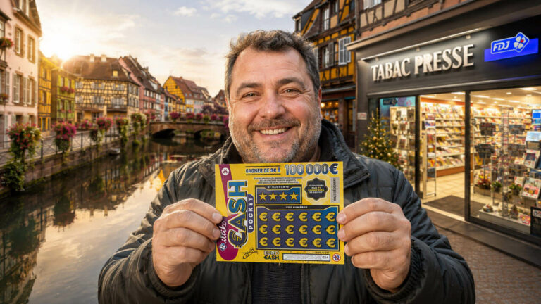 Cash Pocket : un ticket à 3 € et 100 000 € à la clé, ce joueur de Colmar a décroché le jackpot !
