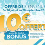 Code promo FDJ juillet 2026 : 10€ offerts, du parrainage au code BONUS