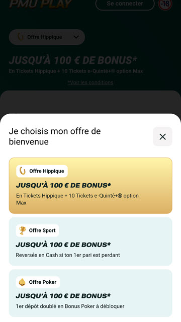 Débloquez votre offre HIPPIQUE