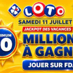 Loto : FDJ propose un jackpot boosté à 10 millions d’euros pour les vacances ce samedi 11 juillet 2026