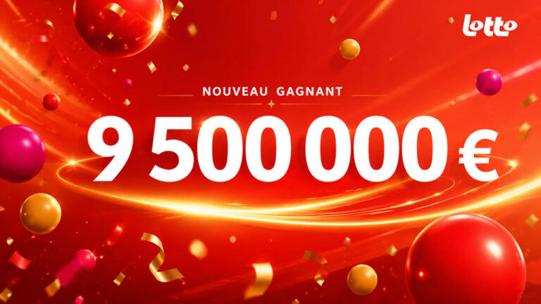 Lotto belge : un seul joueur rafle 9 500 000 €, du jamais vu depuis 2022