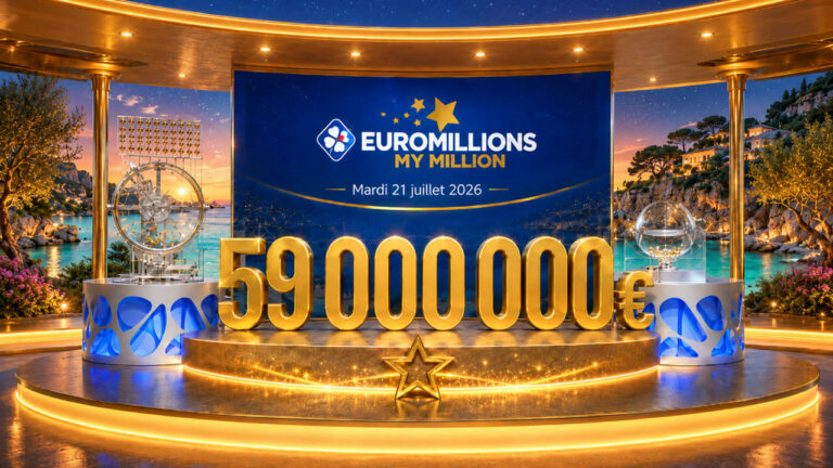 Résultat EuroMillions du 21 juillet : aucun gagnant à 59 millions d&rsquo;euros, le jackpot grimpe à 70 millions d&rsquo;euros