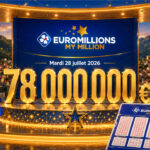 Résultat EuroMillions du 28 juillet : aucun gagnant à 78 millions d&rsquo;euros, le jackpot grimpe à 89 millions d&rsquo;euros