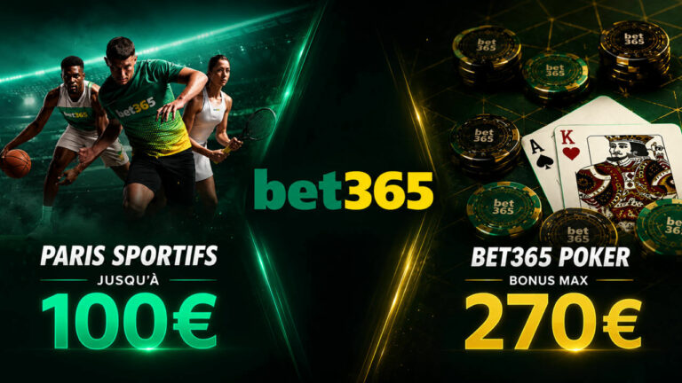 Bonus Bet365 : sport et poker, comment s&rsquo;y retrouver