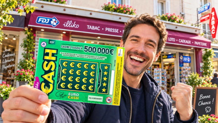 Cash FDJ : il gratte un ticket à Gérardmer de devient « très euphorique » en remportant 100 000 €