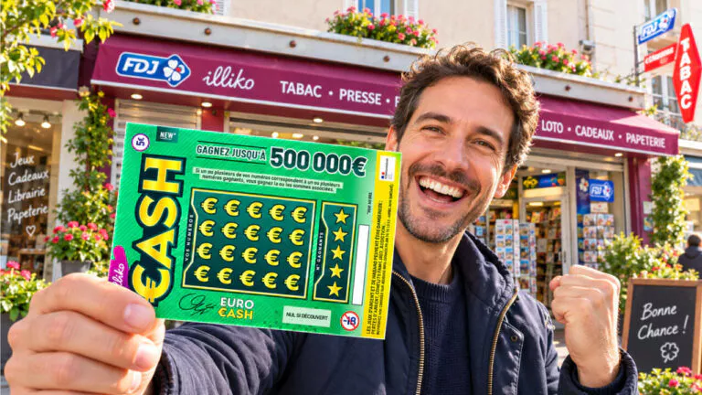 Cash FDJ : il gratte un ticket à Gérardmer de devient « très euphorique » en remportant 100 000 €
