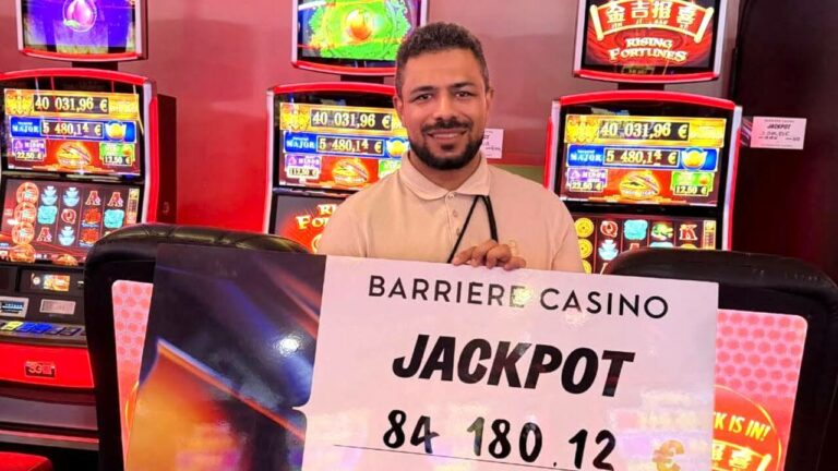 Casino Barrière Cannes : 84 180 € au jackpot dès sa première visite
